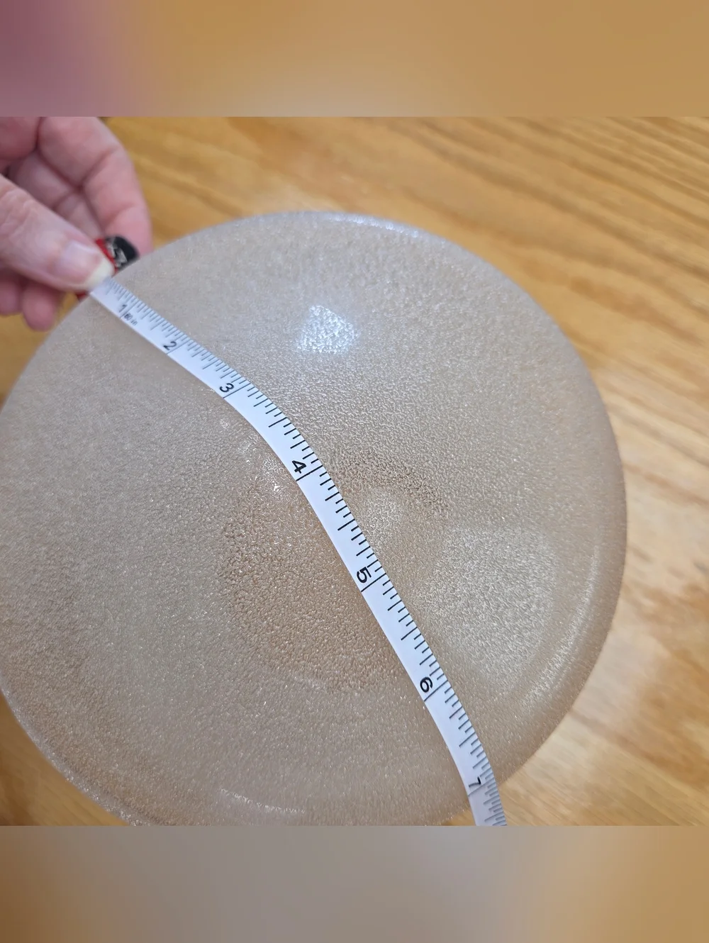 Vintage Schoolhouse mid-century modern (MCM) Frosted light globe